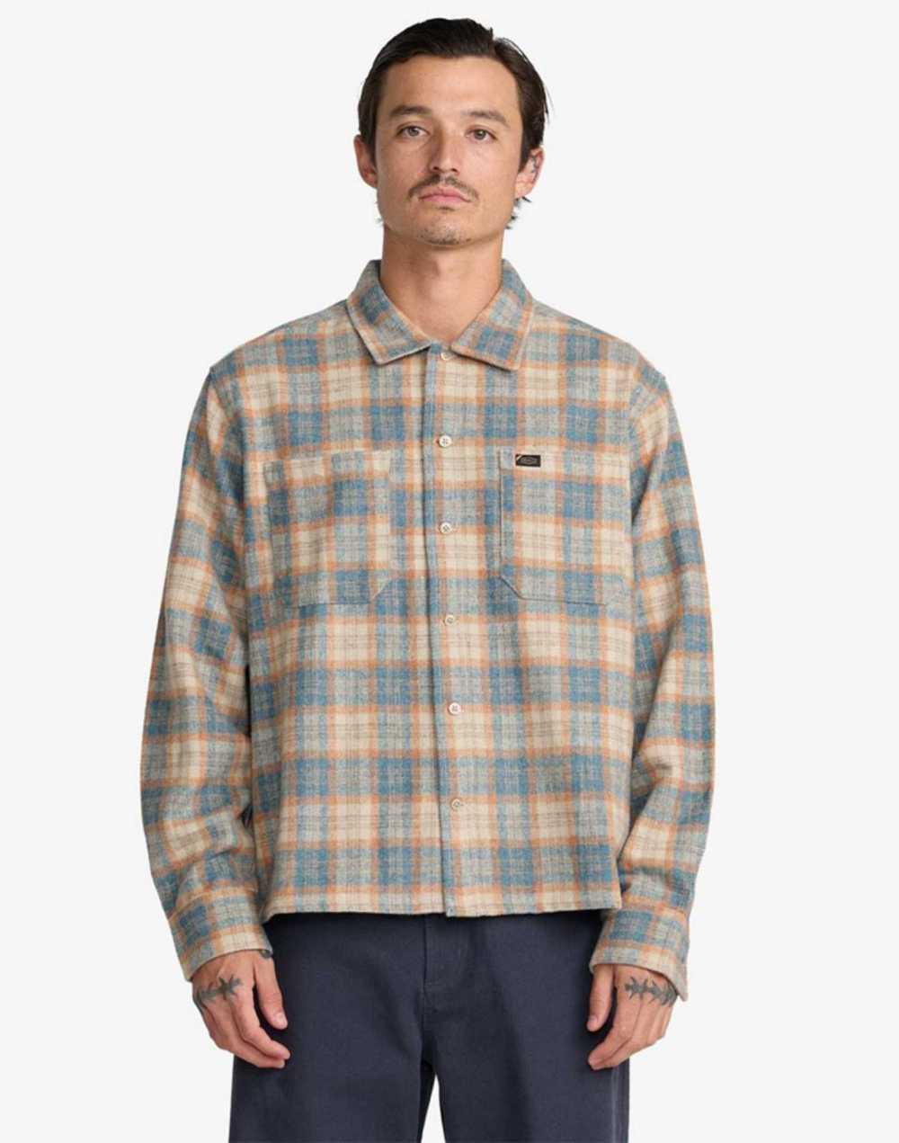 루카 남성 DAYSHIFT FLANNEL 셔츠 (VG31SH011WHE)