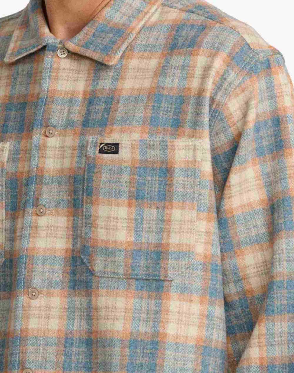 루카 남성 DAYSHIFT FLANNEL 셔츠 (VG31SH011WHE)