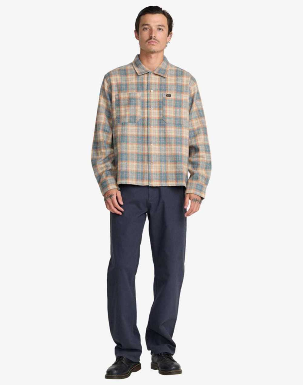 루카 남성 DAYSHIFT FLANNEL 셔츠 (VG31SH011WHE)