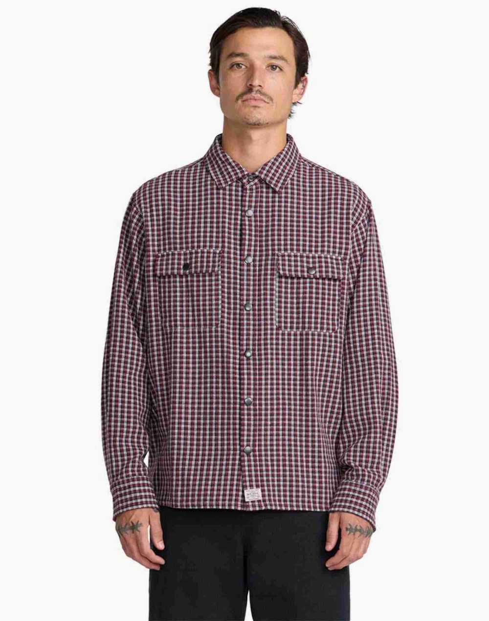 루카 남성 BIG RVCA FLANNEL 셔츠 (VG31SH012RDE)