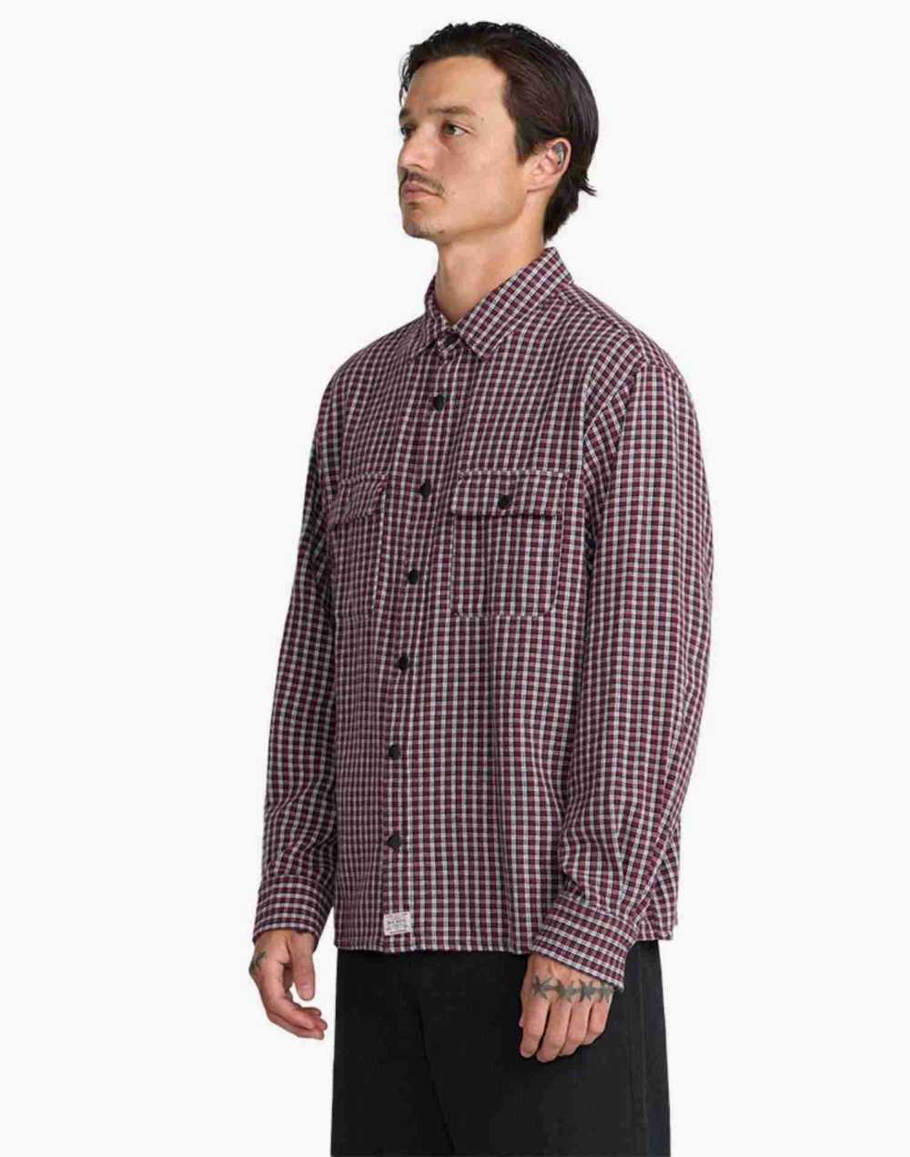 루카 남성 BIG RVCA FLANNEL 셔츠 (VG31SH012RDE)