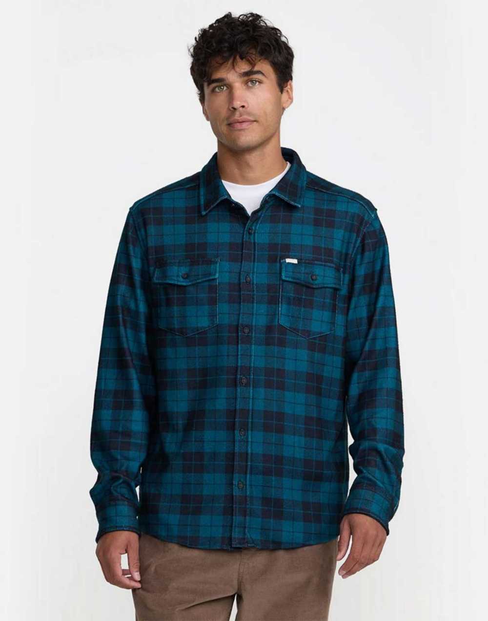 루카 남성 VACANCY FLANNEL 셔츠 (VG31SH013RVB)