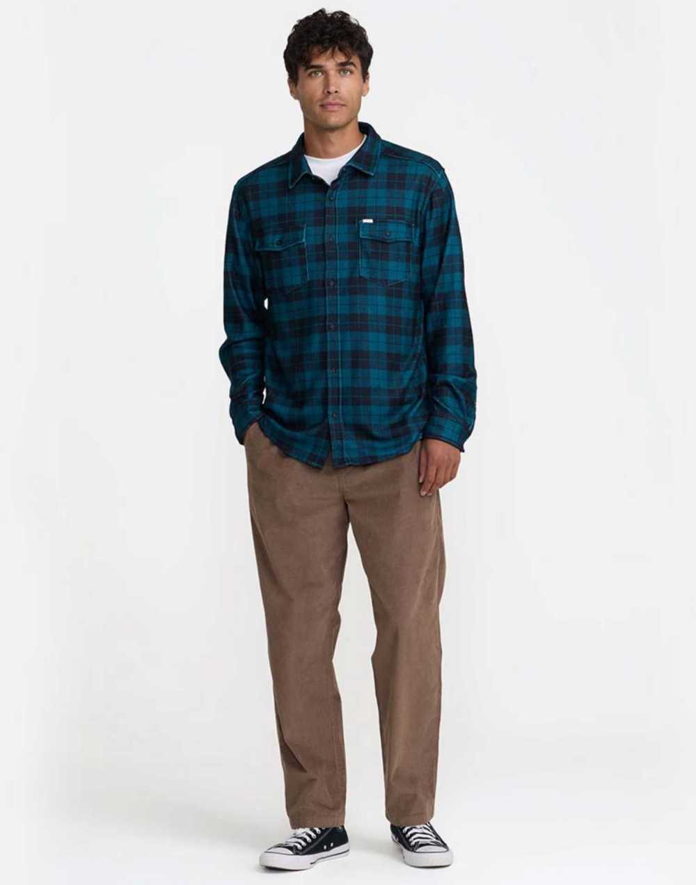 루카 남성 VACANCY FLANNEL 셔츠 (VG31SH013RVB)
