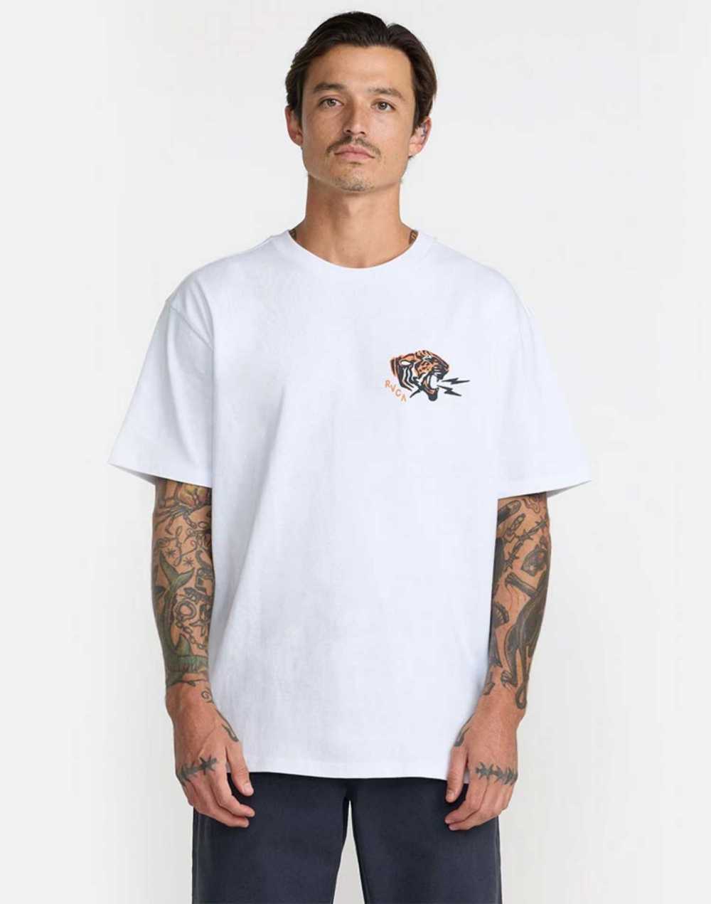 루카 남성 BENGAL SUPPLY 반팔 티셔츠 (VG31ST017WHT)
