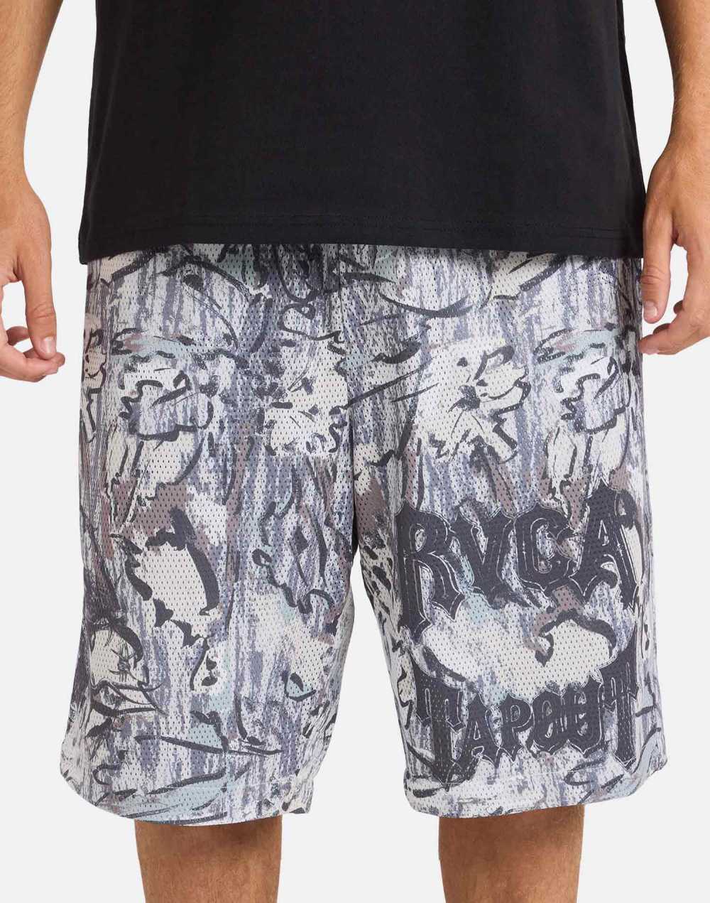 RVCA x Tapout MESH 오버핏 쇼츠 (VG31WK055CAM)
