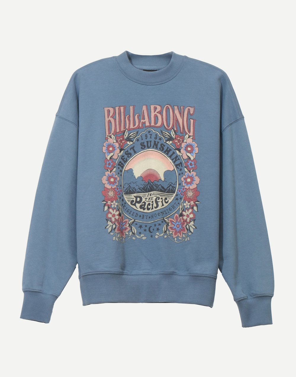 빌라봉 여성 PRINTED 오버핏 맨투맨 (WF31LT073SLB)