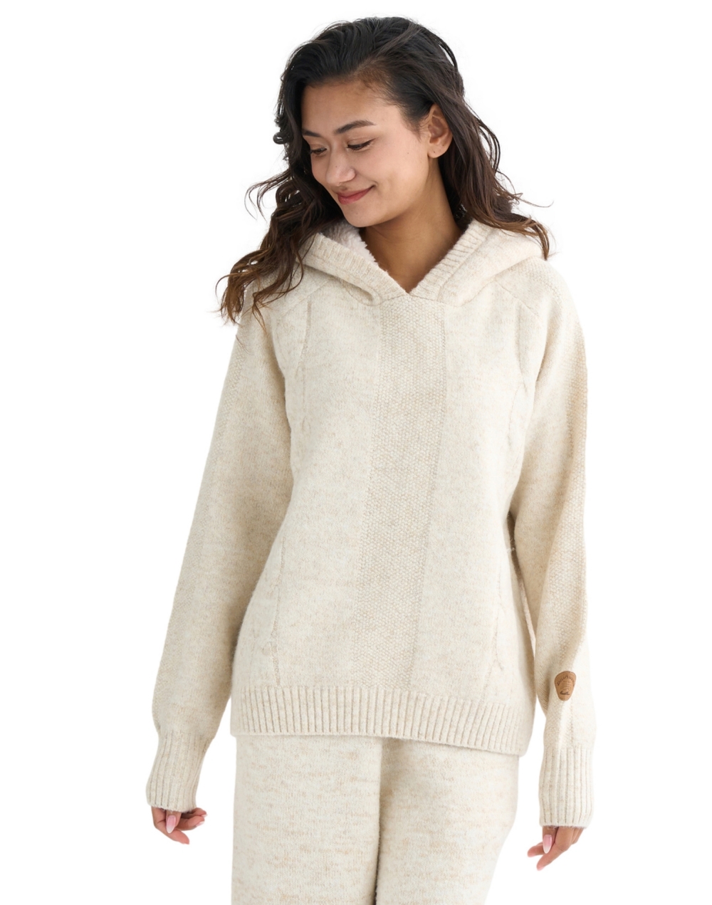 빌라봉 여성 RAGLAN KNIT 후드티 (WF31SR077COY)