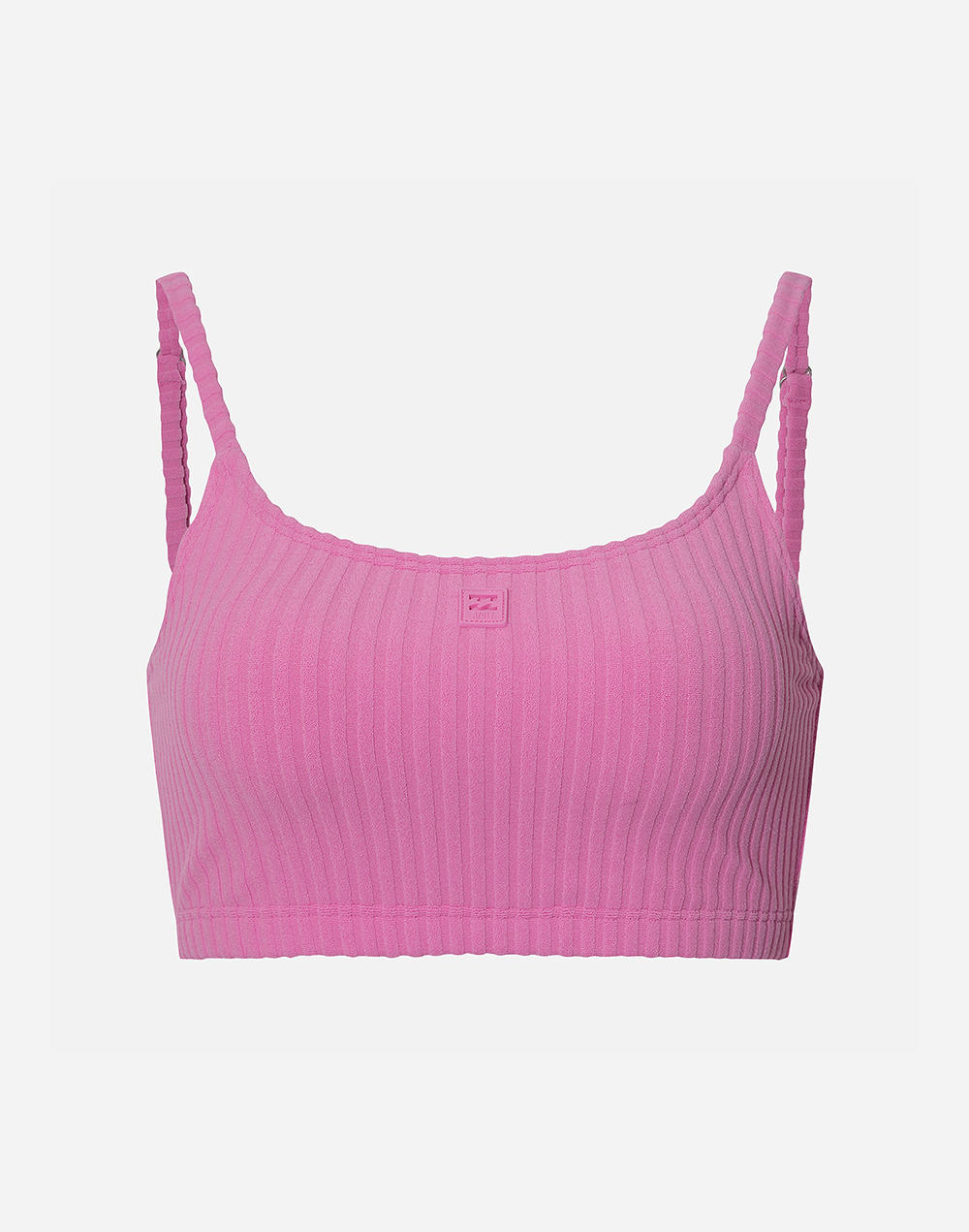 빌라봉 리브드 자카드 비키니 탑 (WG11BE113GUV)