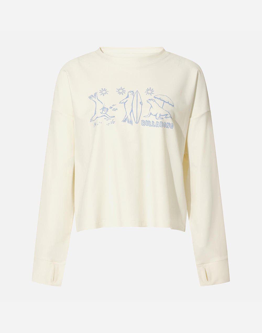 빌라봉 MORNING FUN TIME 루즈핏 긴팔 래쉬가드 (WG11RS103SCS)