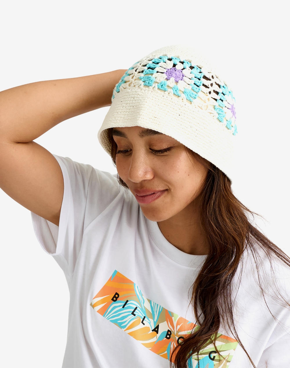 빌라봉 핸드메이드 무드 크로셰 햇 (WG13HT174WCP)