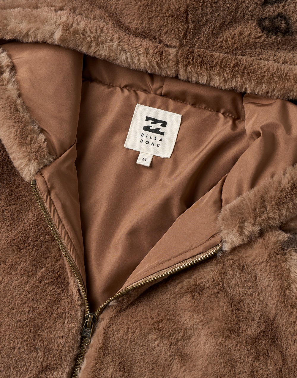 빌라봉 여성 FUR LOGO 자켓 (WG31JK127BRN)